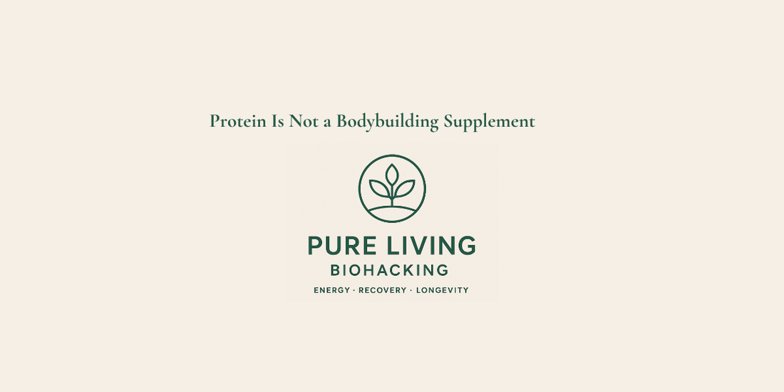 Protein Is Not a Bodybuilding Supplement
