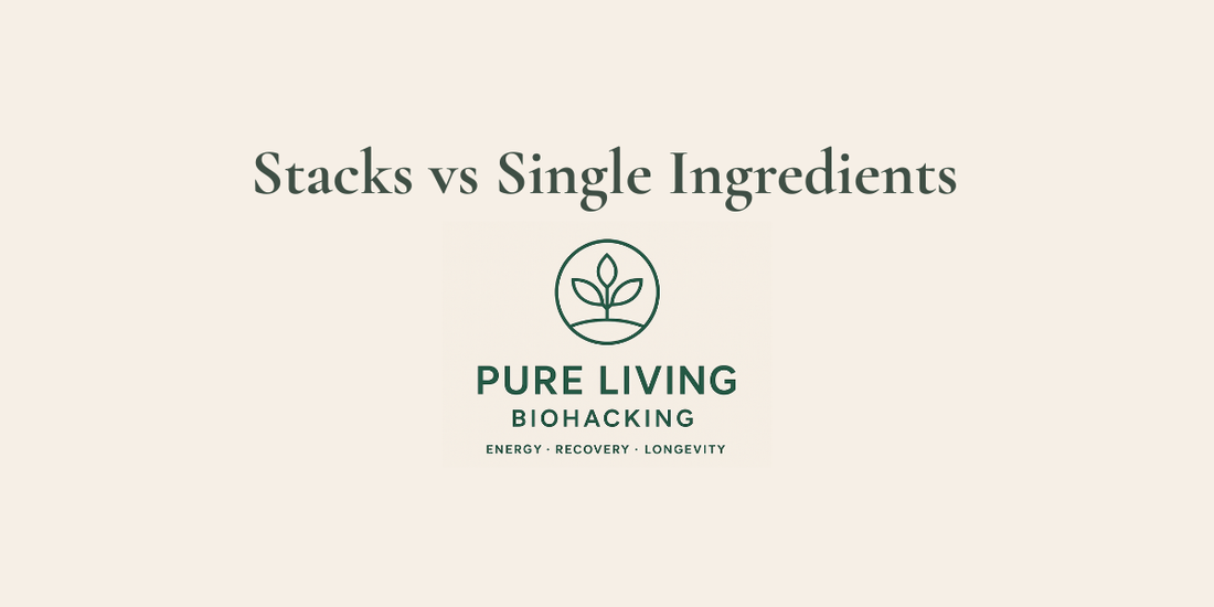 Stacks vs Single Ingredients: How to Think About Supplements