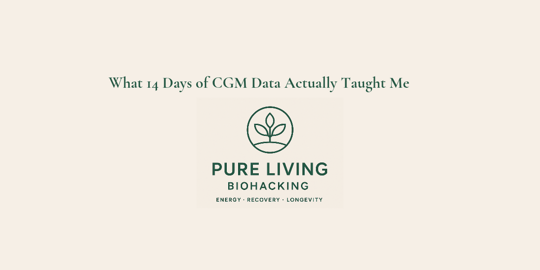 What 14 Days of CGM Data Actually Taught Me