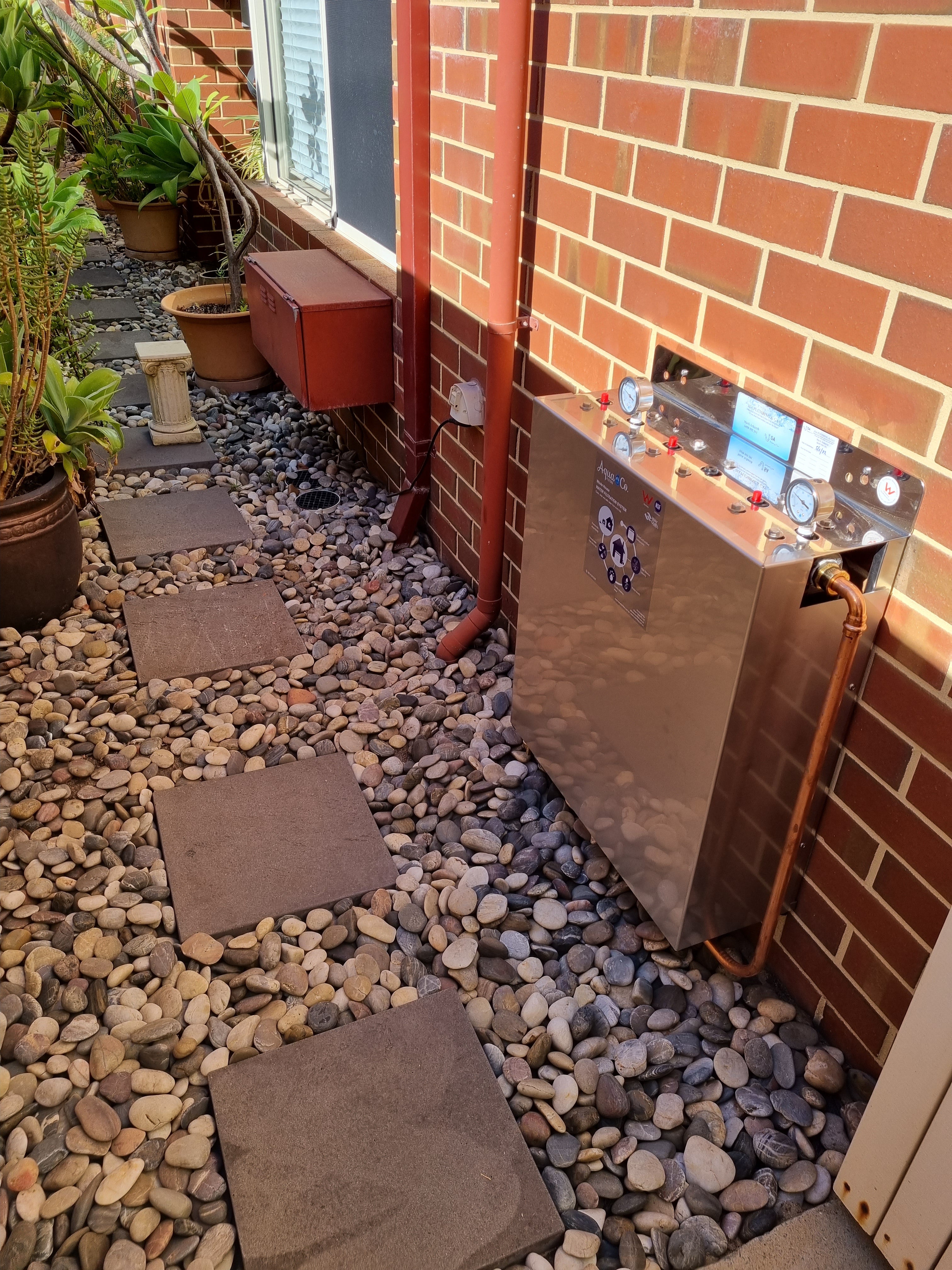 Whole House Water Filtration System – Stainless Steel (3-Stage, 20” Filters)