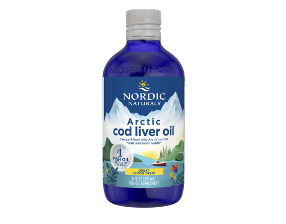 Nordic Naturals – Arctic Cod Liver Oil Liquid (237 mL Lemon)