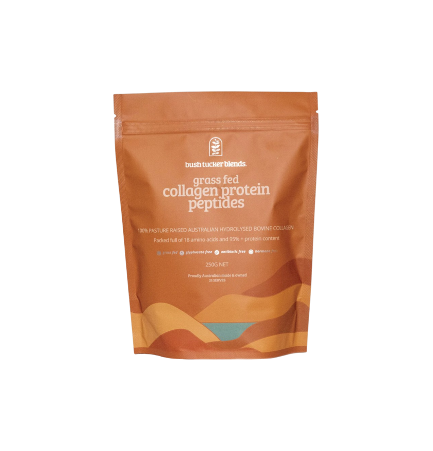 Bush Tucker Blends – Collagen Protein Peptides (Grass-Fed, 250g)