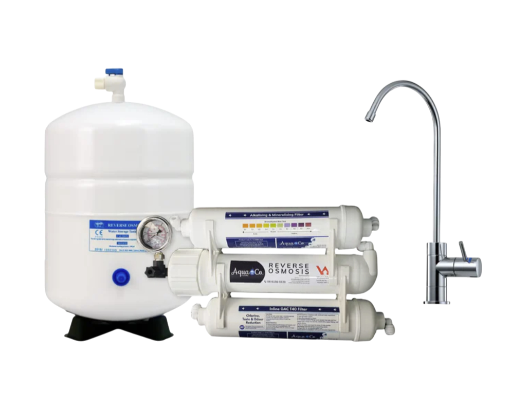 Compact Reverse Osmosis Drinking Water System – 3 Stage (For Whole House Systems)