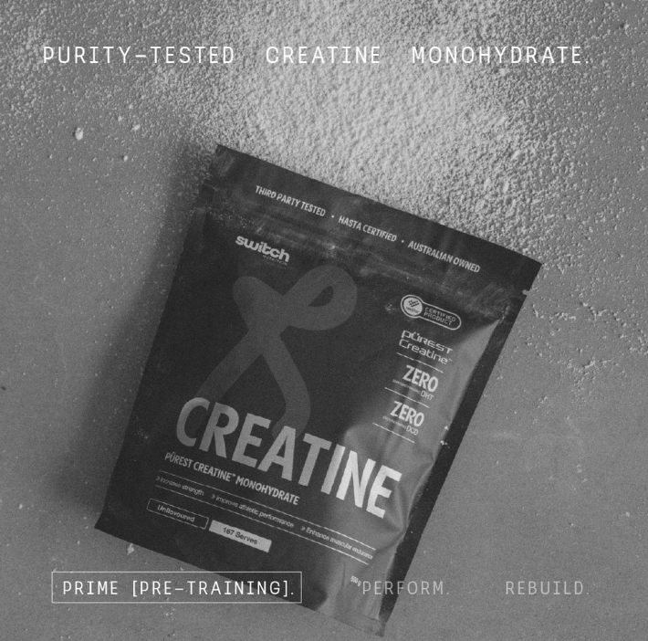 Switch Perform – PÜREST Creatine™ Monohydrate (500g)