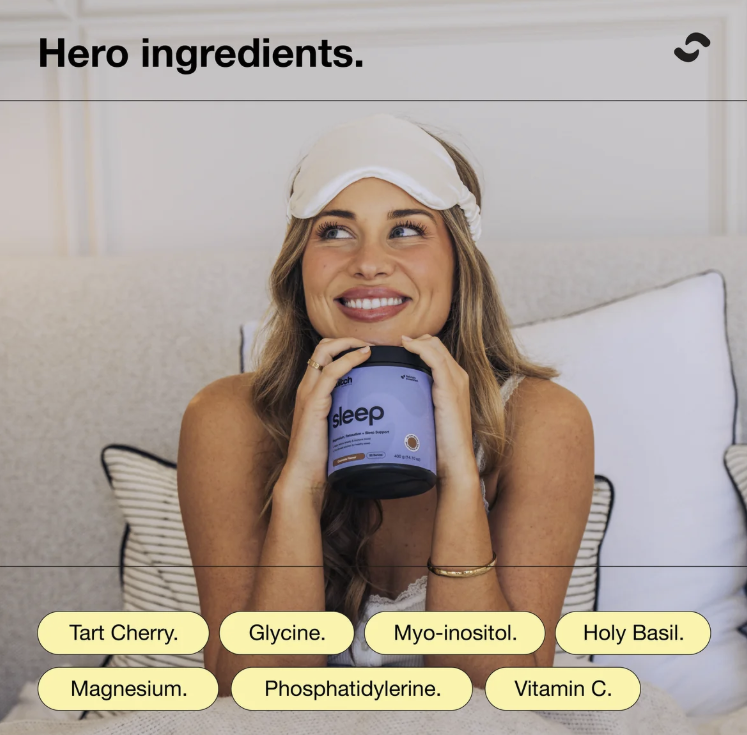 Switch Nutrition – Sleep (Lemon Squash, 20 Serves)